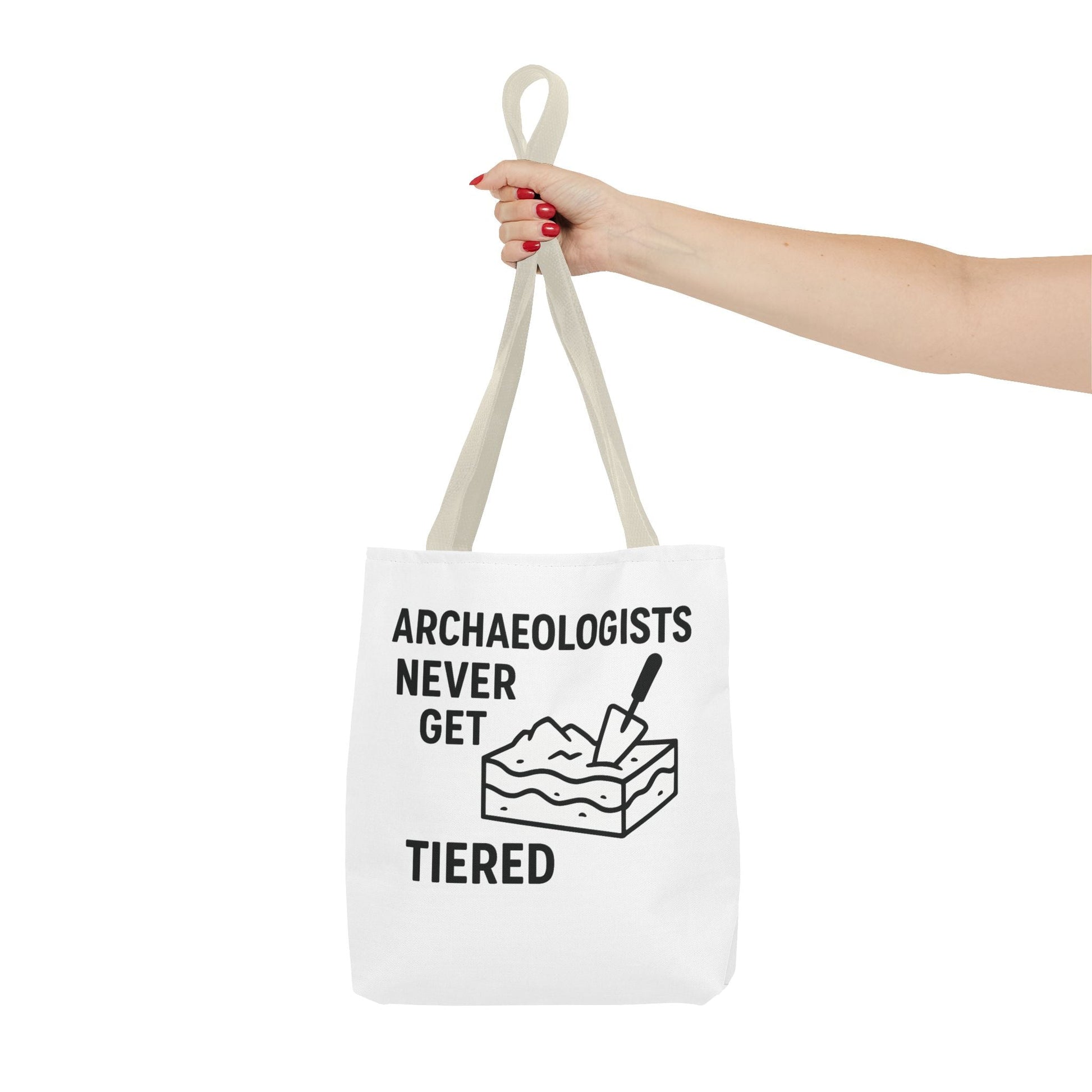 Archaeologists Never Get Tiered Tote Bag – Funny Archaeology Gift Tote - Atlas of Imaginary Worlds