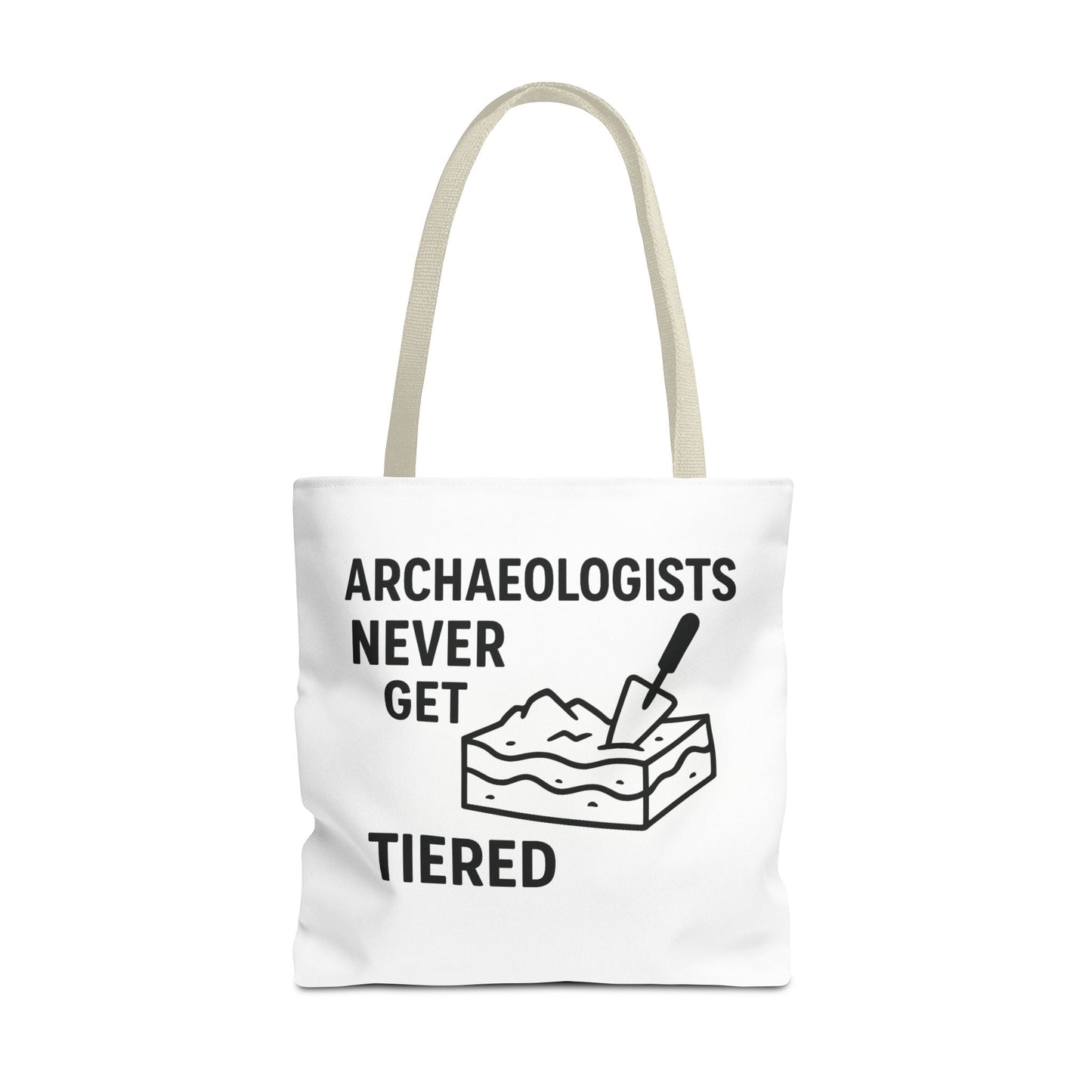 Archaeologists Never Get Tiered Tote Bag – Funny Archaeology Gift Tote - Atlas of Imaginary Worlds