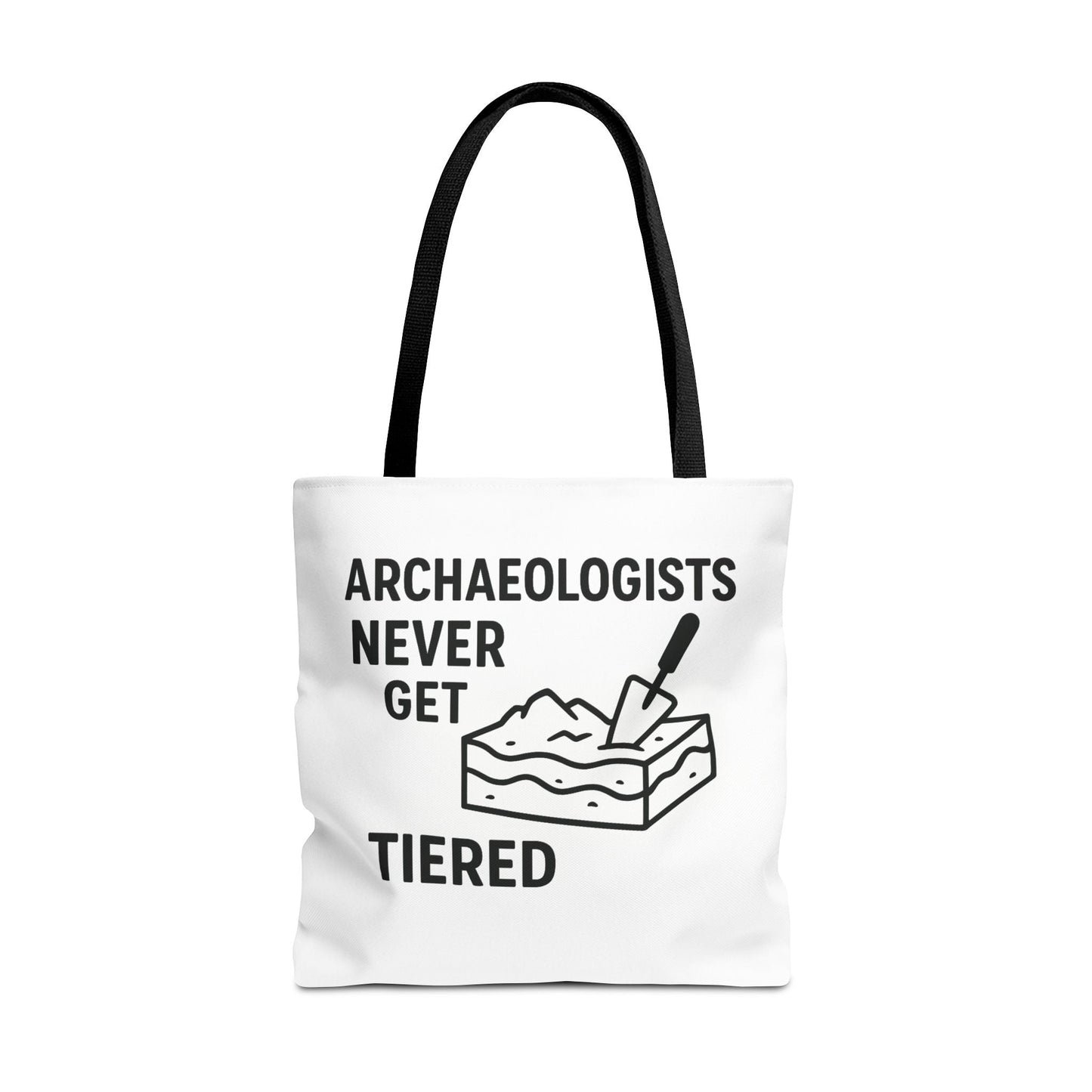 Archaeologists Never Get Tiered Tote Bag – Funny Archaeology Gift Tote - Atlas of Imaginary Worlds