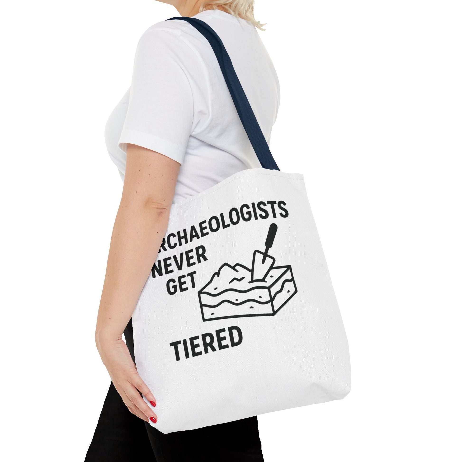 Archaeologists Never Get Tiered Tote Bag – Funny Archaeology Gift Tote - Atlas of Imaginary Worlds