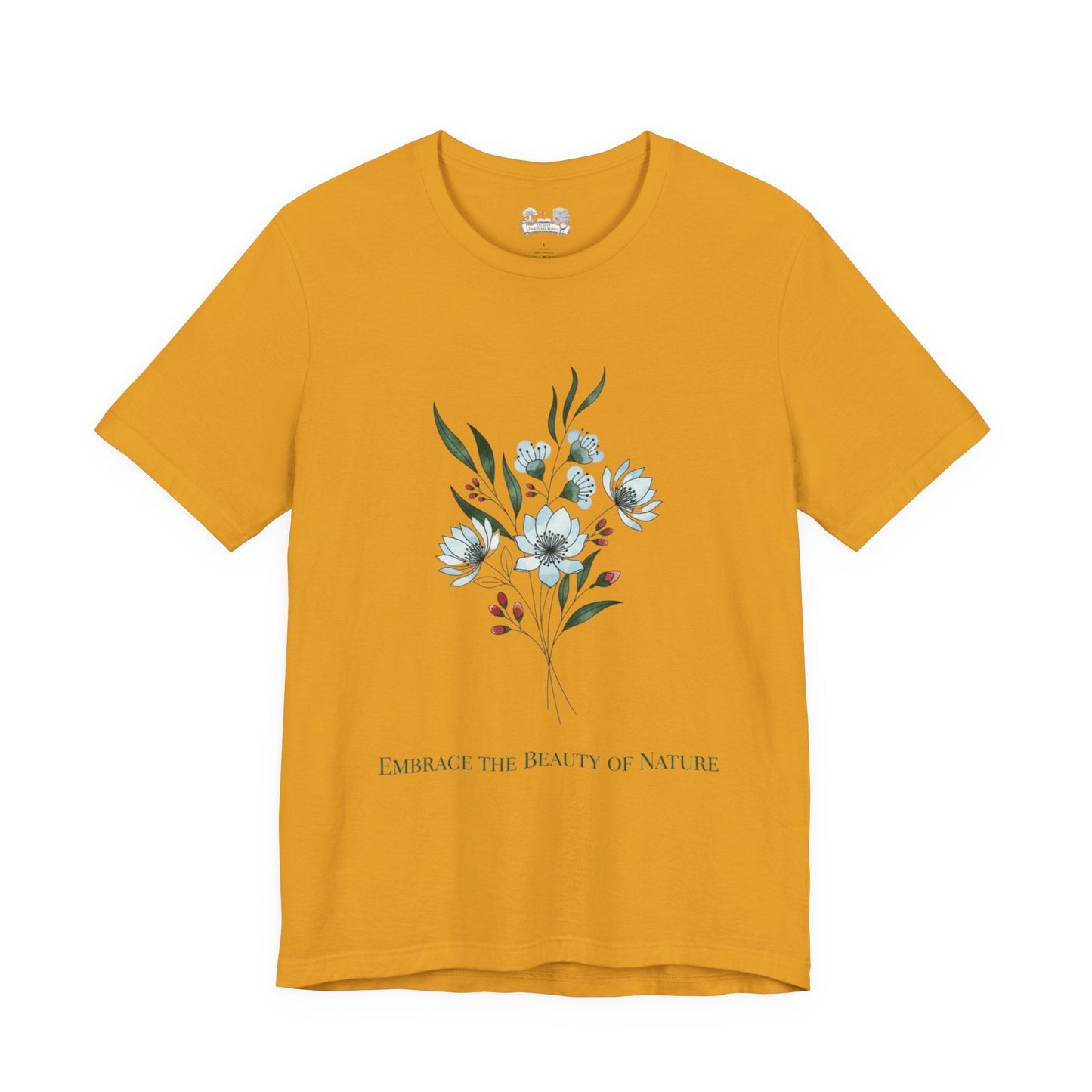 Australian Floral design T-shirt - Atlas of Imaginary Worlds