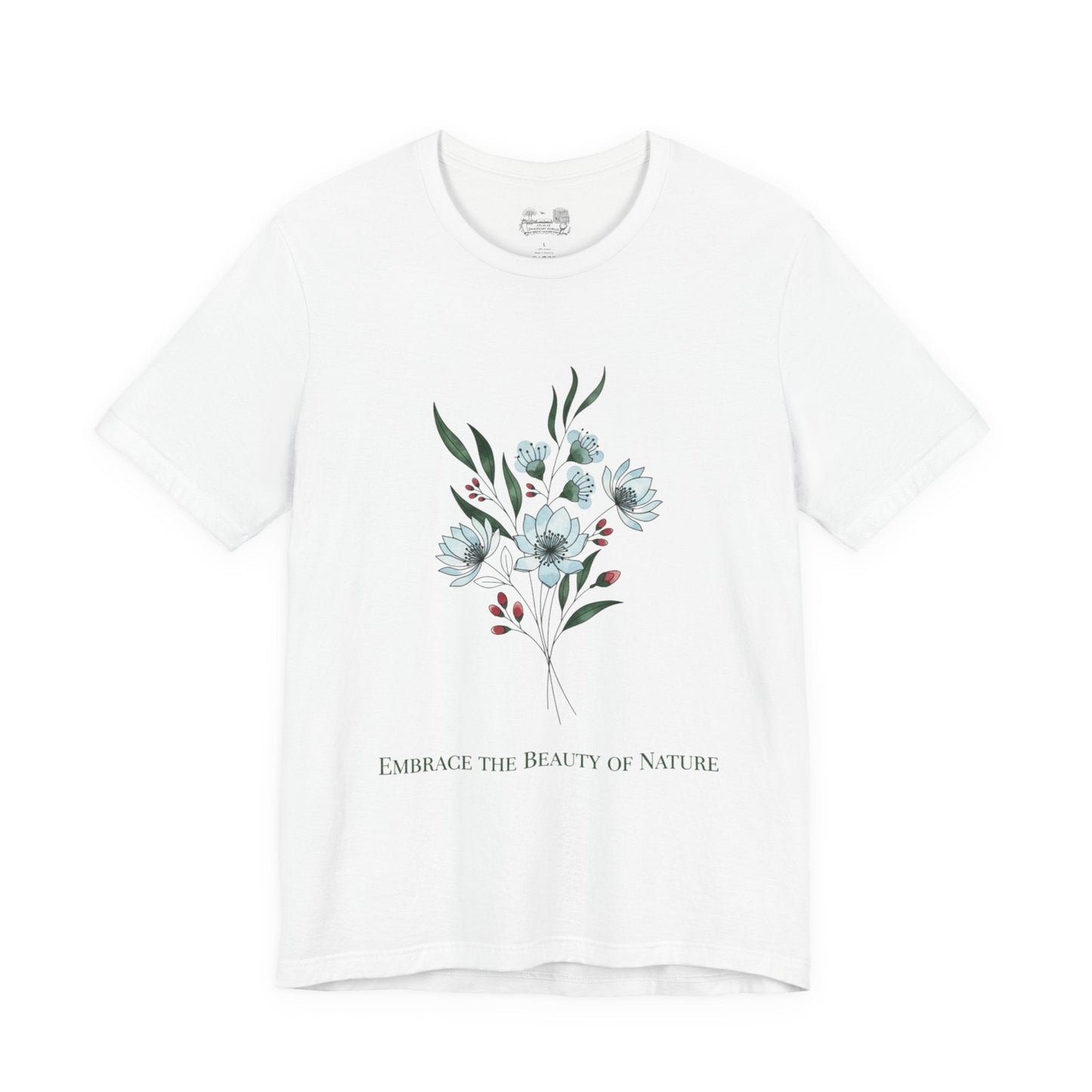 Australian Floral design T-shirt - Atlas of Imaginary Worlds