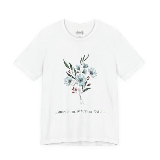 Australian Floral design T-shirt - Atlas of Imaginary Worlds