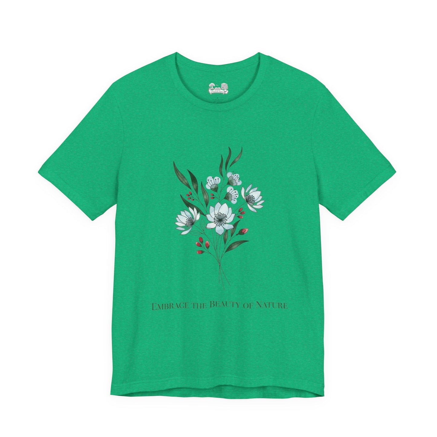 Australian Floral design T-shirt - Atlas of Imaginary Worlds
