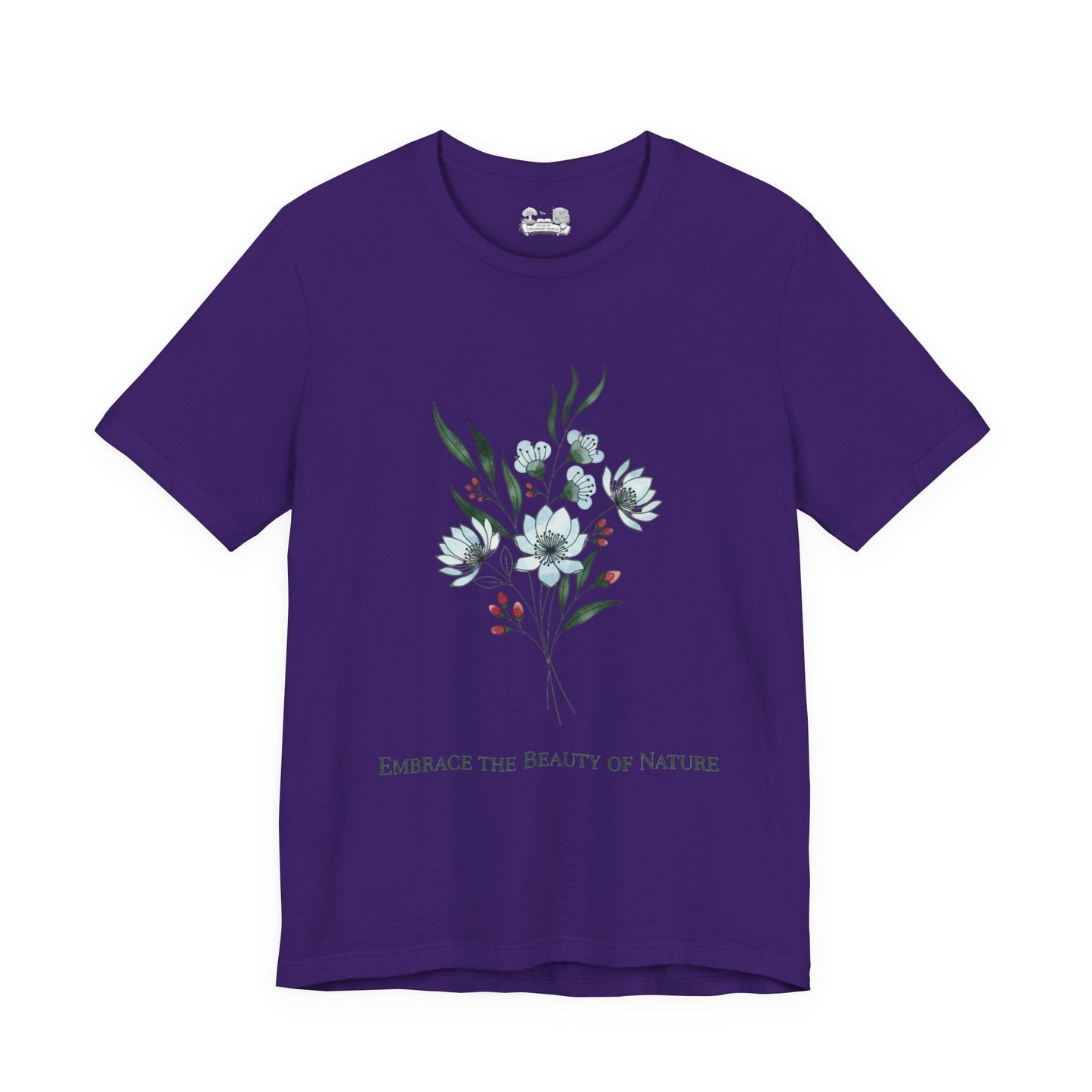 Australian Floral design T-shirt - Atlas of Imaginary Worlds