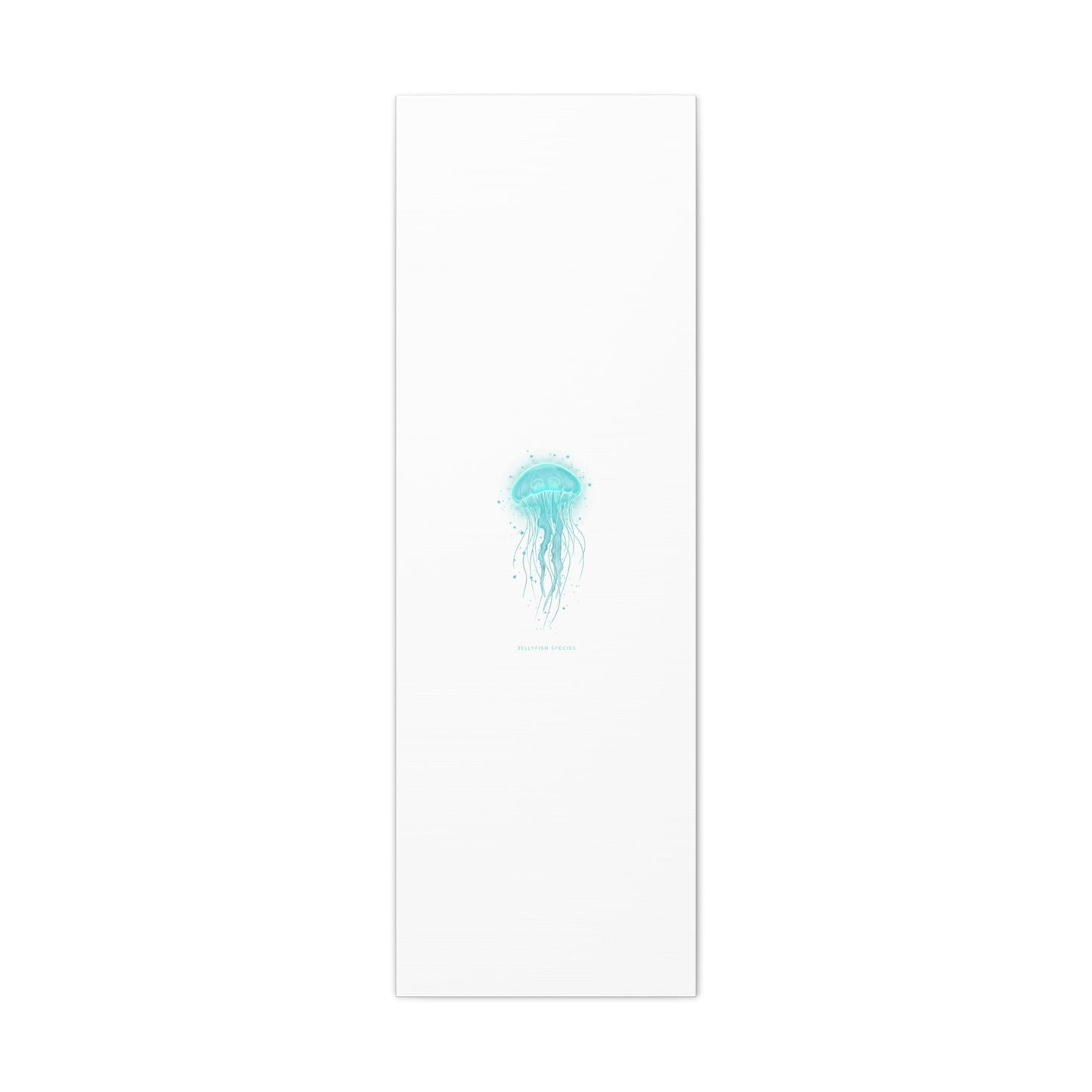 Bioluminescent Jellyfish Canvas | Glow Blob Design, Deep Sea Aesthetic - Atlas of Imaginary Worlds