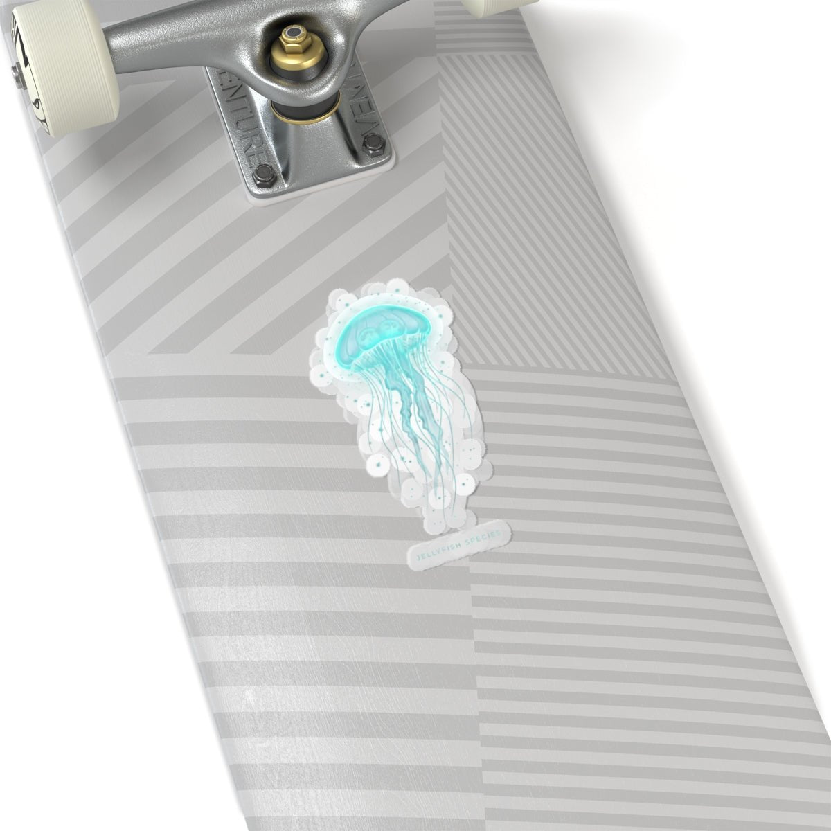 Bioluminescent Jellyfish Sticker | Glow Blob Deep Sea Aesthetic - Atlas of Imaginary Worlds
