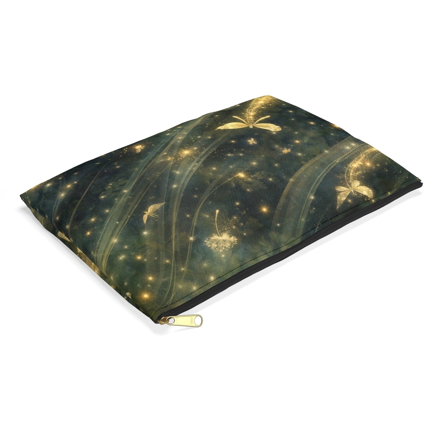 Dragonfly Glow Accessory Pouch — Sparkling Fairy Light Makeup Bag - Atlas of Imaginary Worlds