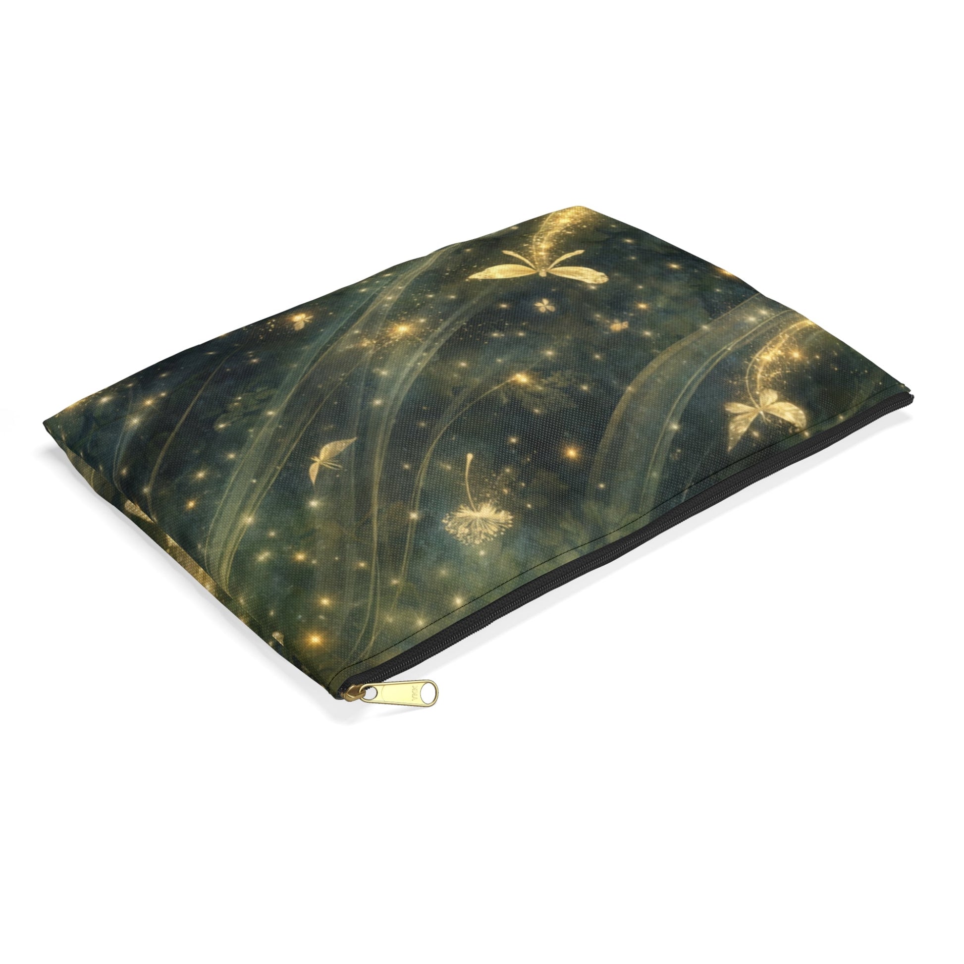 Dragonfly Glow Accessory Pouch — Sparkling Fairy Light Makeup Bag - Atlas of Imaginary Worlds