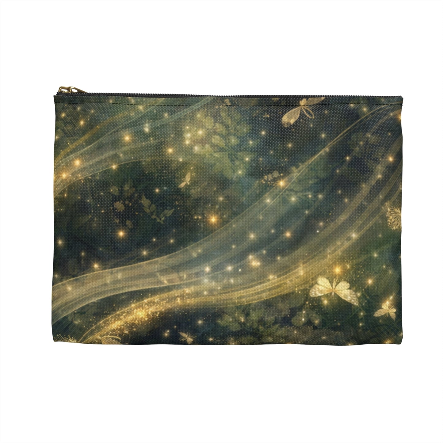 Dragonfly Glow Accessory Pouch — Sparkling Fairy Light Makeup Bag - Atlas of Imaginary Worlds