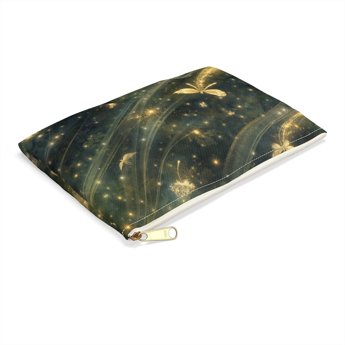 Dragonfly Glow Accessory Pouch — Sparkling Fairy Light Makeup Bag - Atlas of Imaginary Worlds
