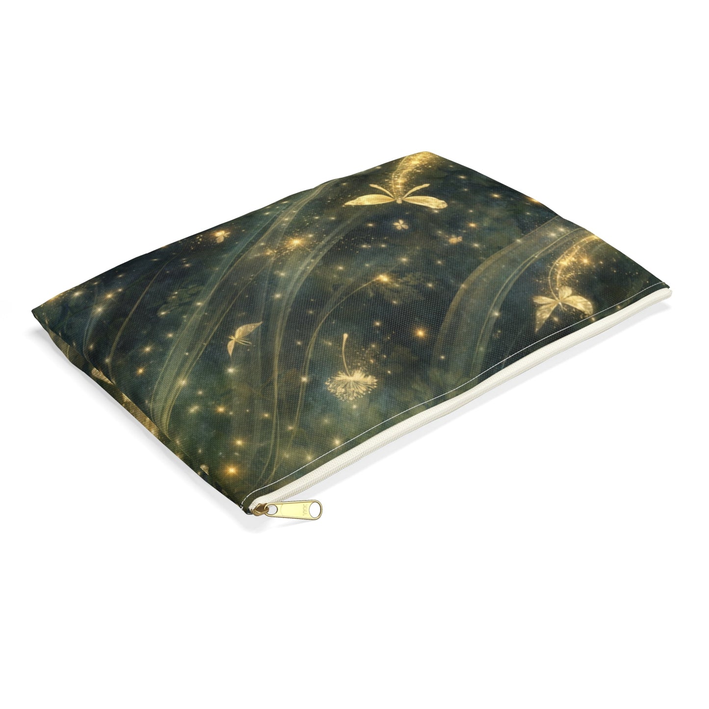 Dragonfly Glow Accessory Pouch — Sparkling Fairy Light Makeup Bag - Atlas of Imaginary Worlds