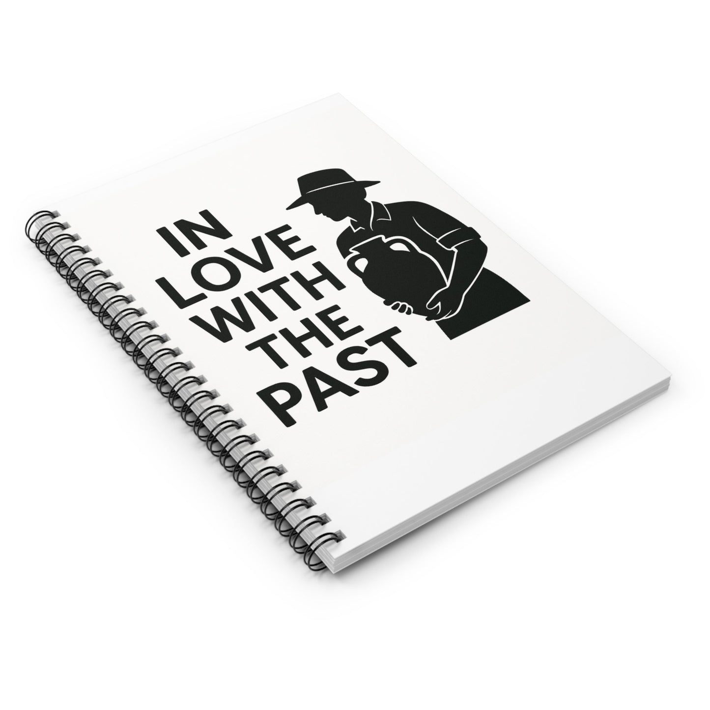 Notebook — "In Love With The Past" Vintage Archaeology Journal - Atlas of Imaginary Worlds