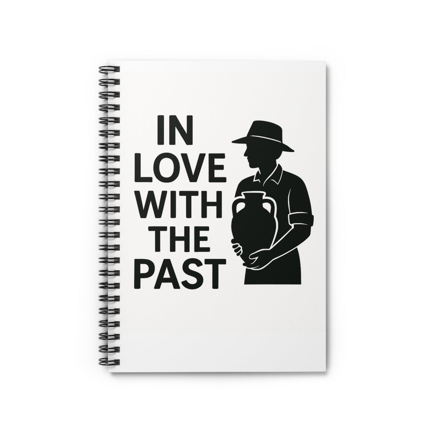 Notebook — "In Love With The Past" Vintage Archaeology Journal - Atlas of Imaginary Worlds