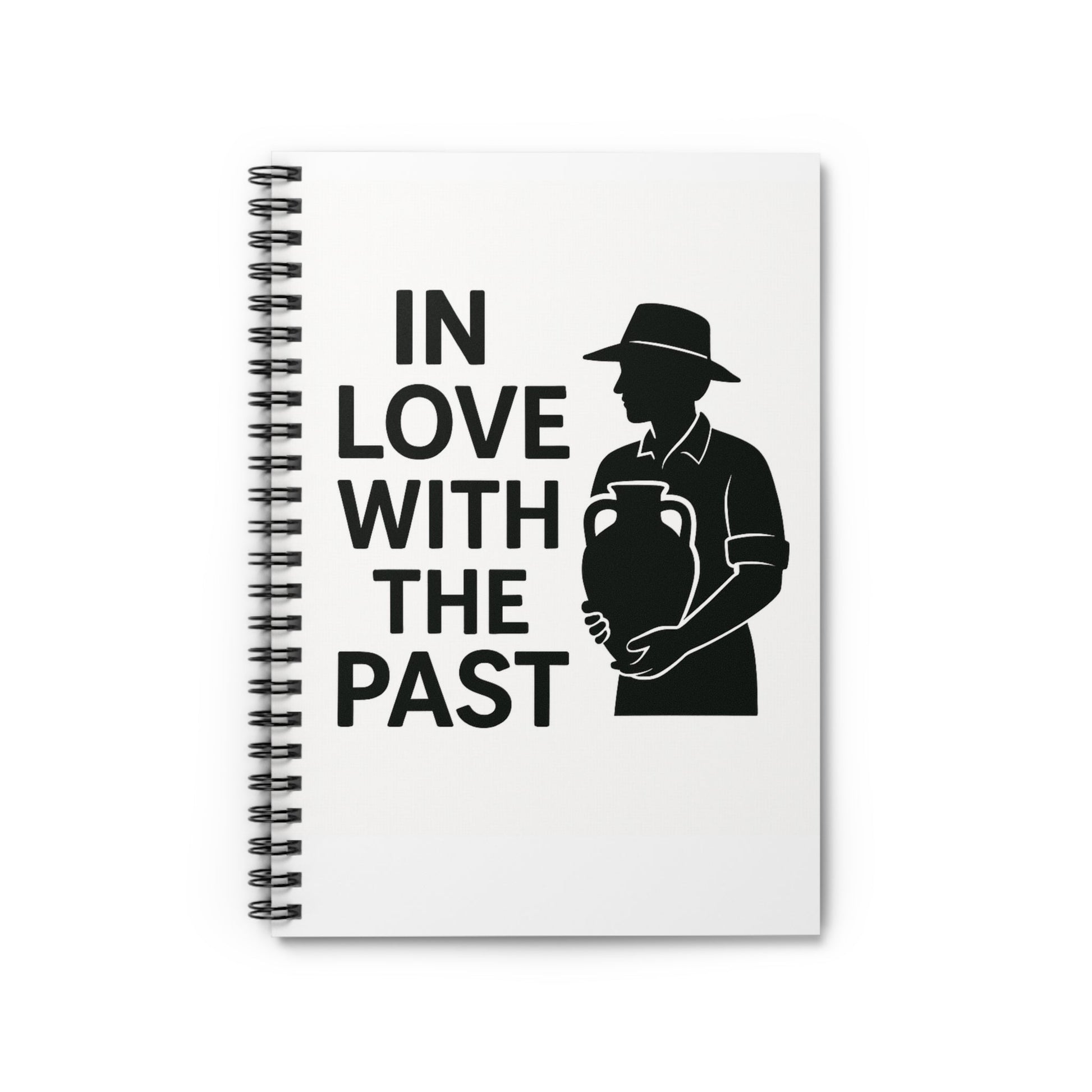 Notebook — "In Love With The Past" Vintage Archaeology Journal - Atlas of Imaginary Worlds