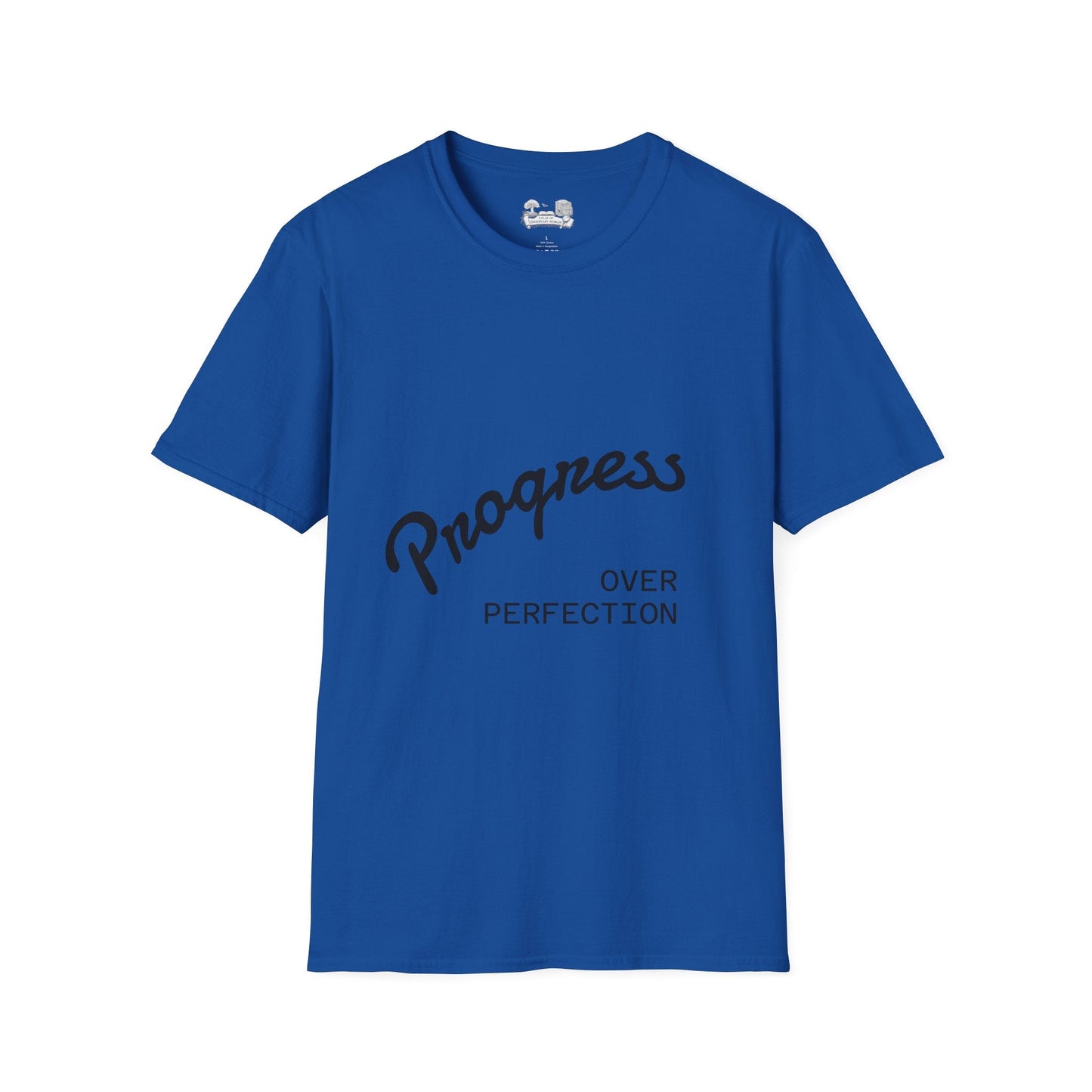 Progress Over Perfection T-Shirt — Inspirational Casual Tee - Atlas of Imaginary Worlds