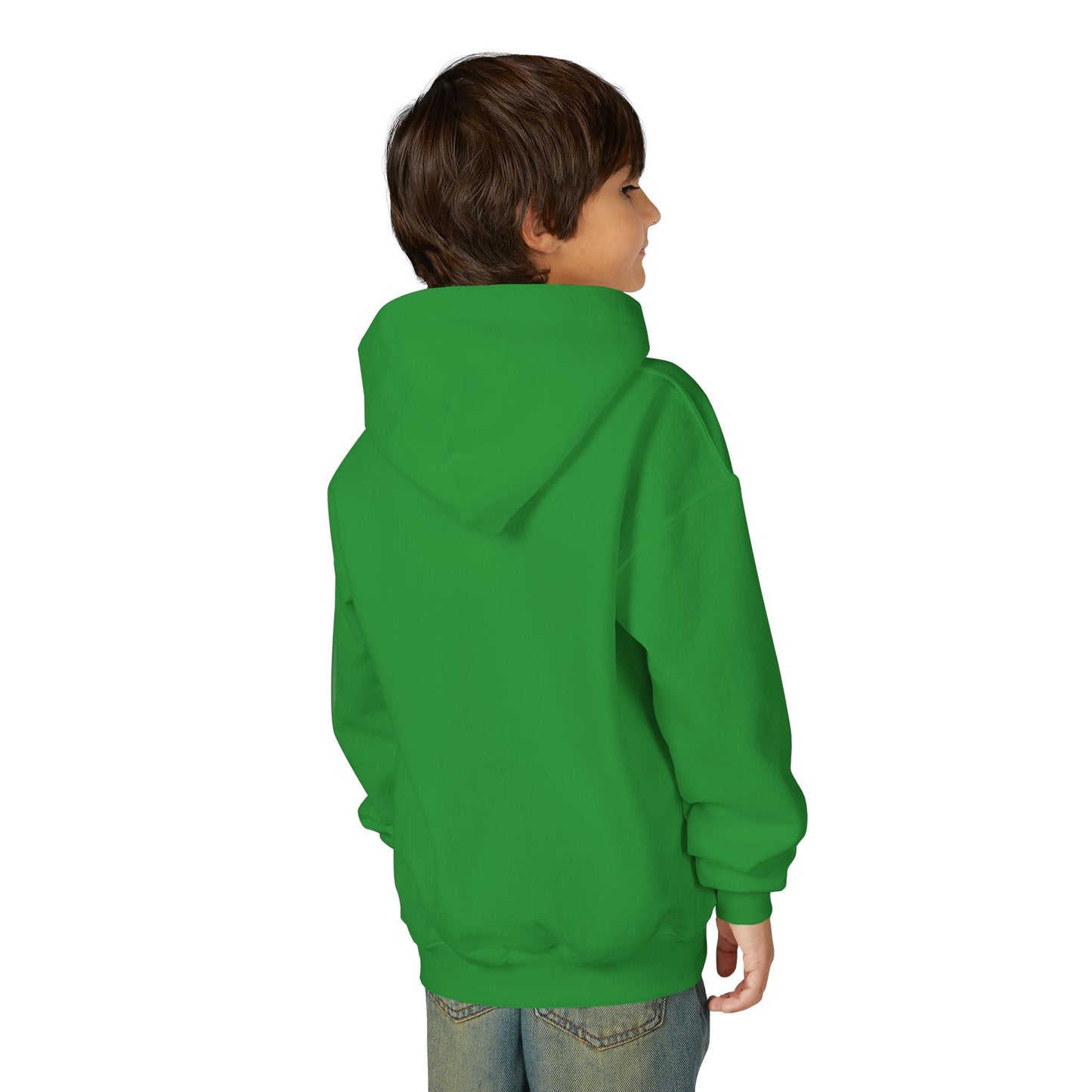 Youth Turtle Hoodie — Hand - Drawn Sea Turtle Graphic Kids Sweatshirt - Atlas of Imaginary Worlds