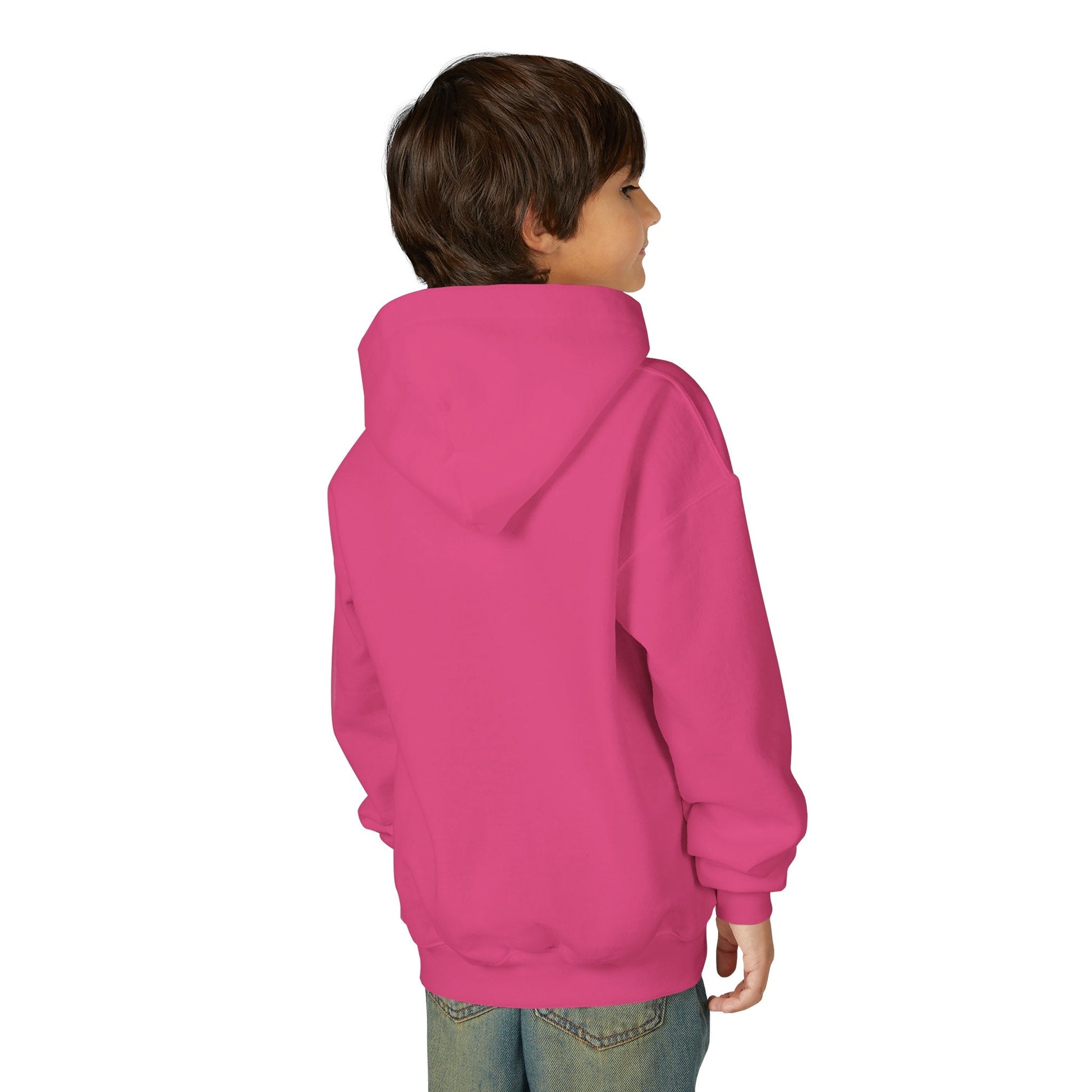 Youth Turtle Hoodie — Hand - Drawn Sea Turtle Graphic Kids Sweatshirt - Atlas of Imaginary Worlds